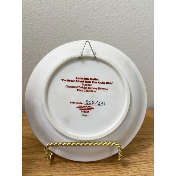 1995 Cherished Teddies- Little Miss Muffet Reg No 5C6/231 - Picture 2 of 2